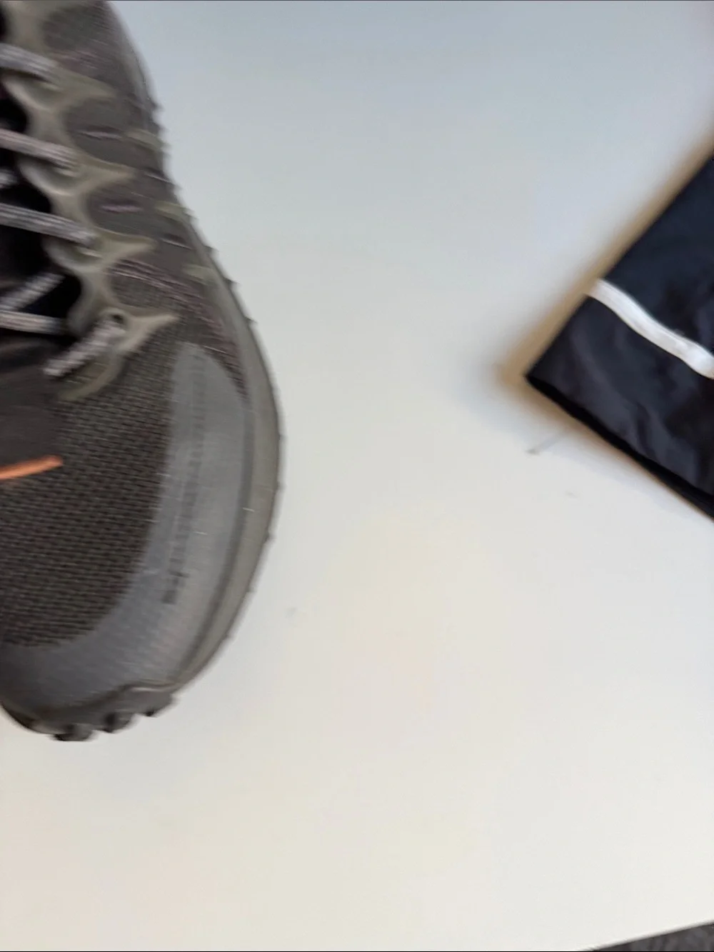 Men's Grey Athletic Trail Sneakers
